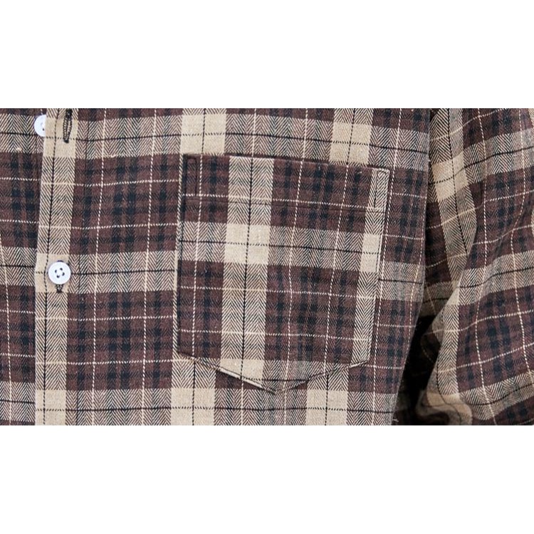 Áo Sơ Mi Nam Dài Tay Kẻ Caro M-4XL