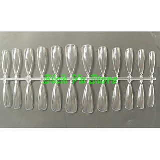 Móng úp dài 504 cái/Hộp mica