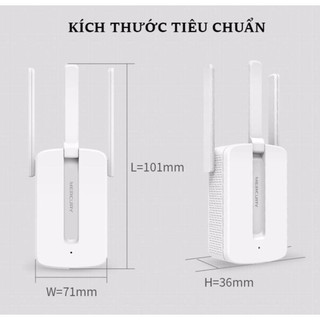 KÍCH WIFI ⚡️𝐅𝐑𝐄𝐄 𝐒𝐇𝐈𝐏⚡️ KÍCH WIFI 3 RÂU MERCURY - KÍCH SÓNG CỰC MẠNH - AN TOÀN KHI SỬ DỤNG - SIÊU BỀN