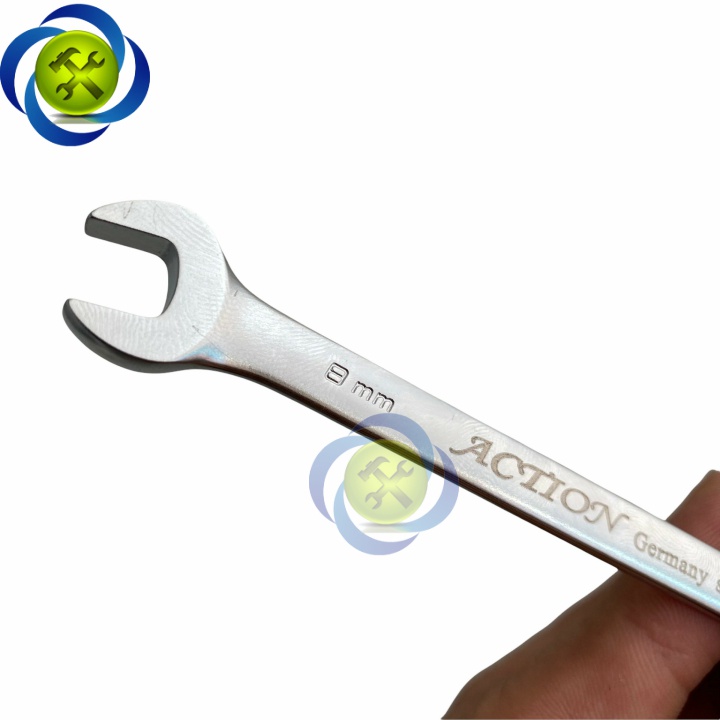 Cờ lê vòng miệng tự động Action 8mm có khóa gạt đảo chiều