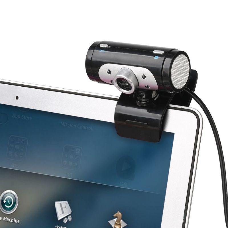 Alli USB Webcam  720P PC Computer Camera Video Calling and Recording with Noise-cance