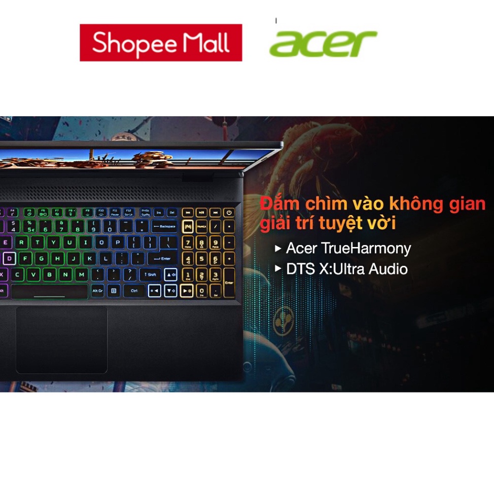 Laptop Gaming Acer Nitro 5 Tiger AN515-58-52SP/i5-12500H/8GB/512GB SSD/RTX 3050