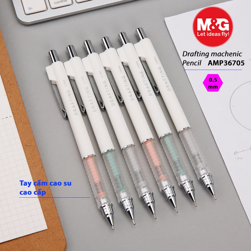 Bút chì kim Drafting vẽ phác chuyên nghiệp AMP36705 bút chì kim cao cấp của M&G