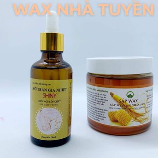 Wax triệt lông + mỡ trăn Handmade Shiny cao cấp