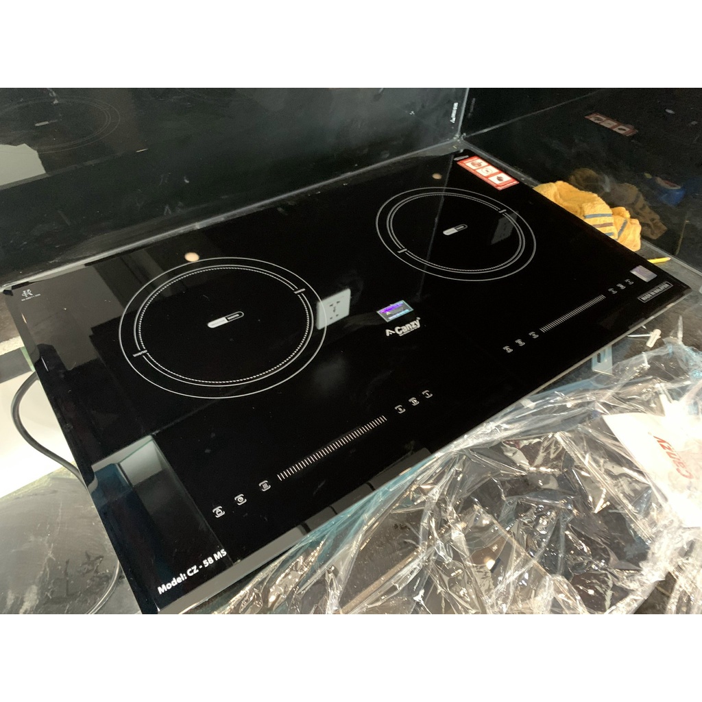 Bếp từ đôi Canzy CZ 58MS - Nhập khẩu Malaysia nguyên chiếc, Bảng mạch, mâm từ công nghệ Châu âu