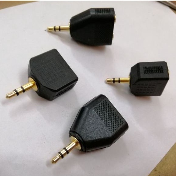 Đầu chia cổng Audio stereo 3.5mm 1 ra 2