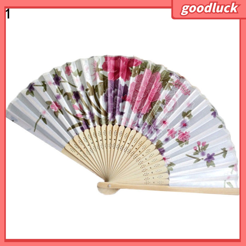 Quạt cầm tay bằng tre phong cách Trung Hoa cổ điển
