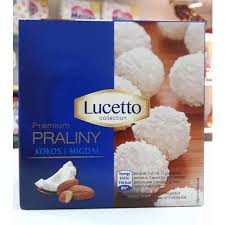 Socola dừa Lucetto Pralines Coconut Almond 150g