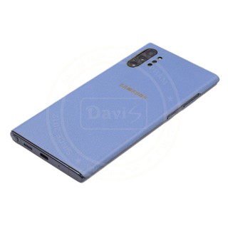 Miếng dán da Galaxy Note 10 plus - Da thật nhập khẩu cao cấp - Davis