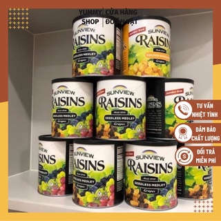 1 HỘP NHO KHÔ RAISINS hũ 425g loại hỗn hợp