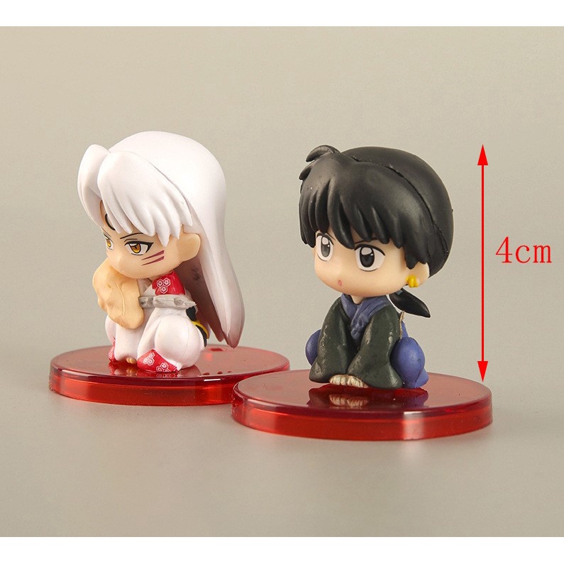 Mô Hình Inuyasha Khuyển Dạ Xoa, Miroku, Sesshōmaru, Higurashi Kagome Cực CUTE Cực Sắc Nét