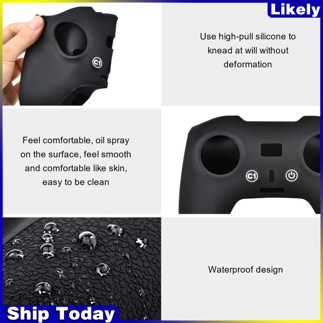 Vỏ Silicon Bảo Vệ Điều Khiển Từ Xa Chống Bụi Chống Trầy Cho Dji Avata / fpv
