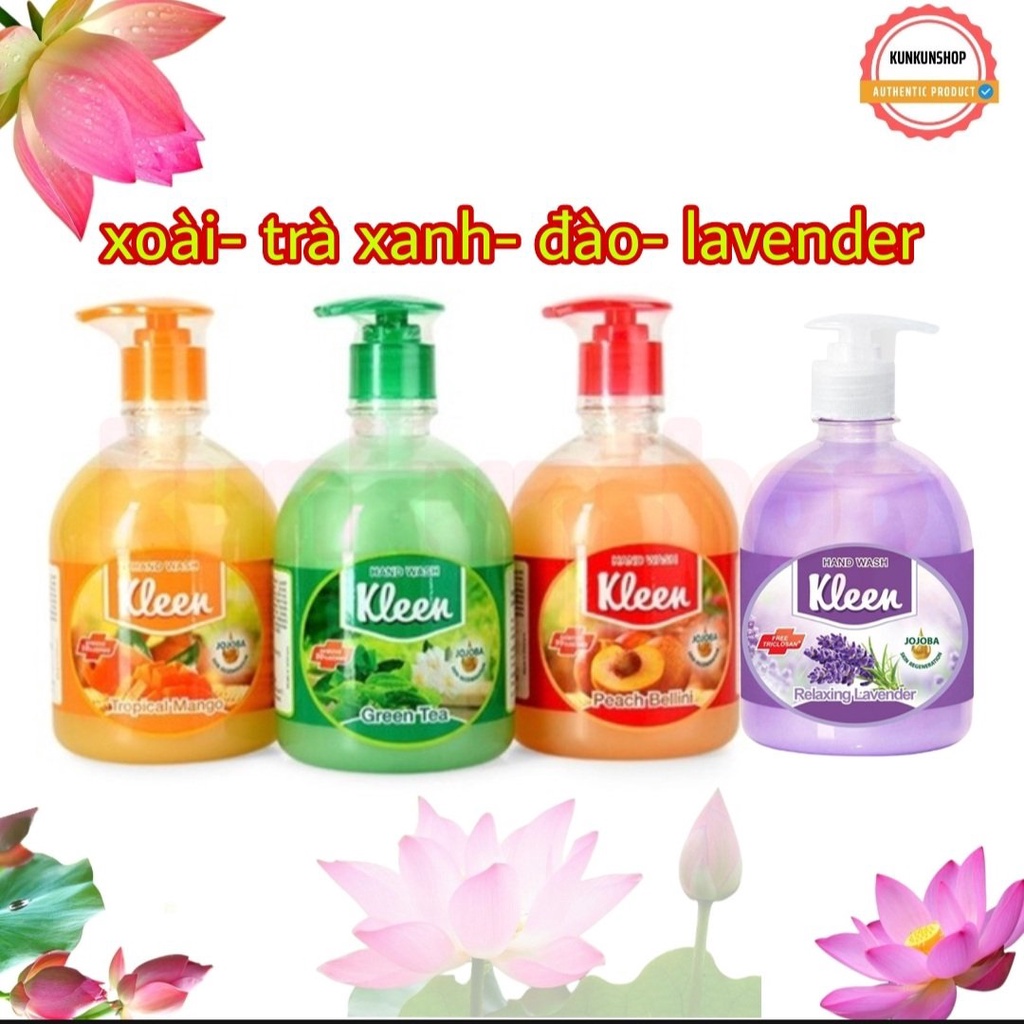 Sale giá rẻ sữa rửa tay kleen 500ml chính hãng - ảnh sản phẩm 1