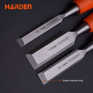 Bộ 3 cây đục gỗ, tiện gỗ, khắc gỗ Harden cao cấp13-25mm