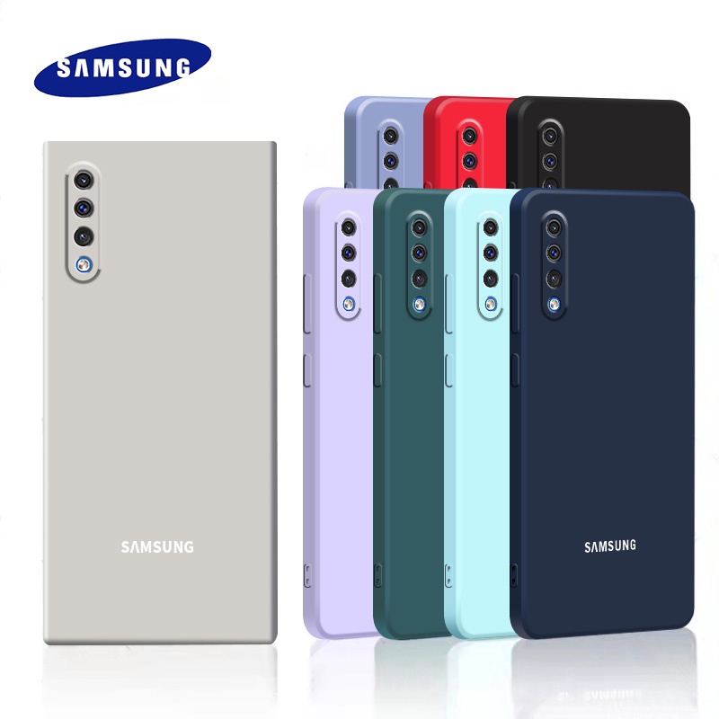 Ốp lưng Vỏ bảo vệ silicon lỏng cho Samsung Galaxy A31 A41 A82 A12 A22 4G 5G