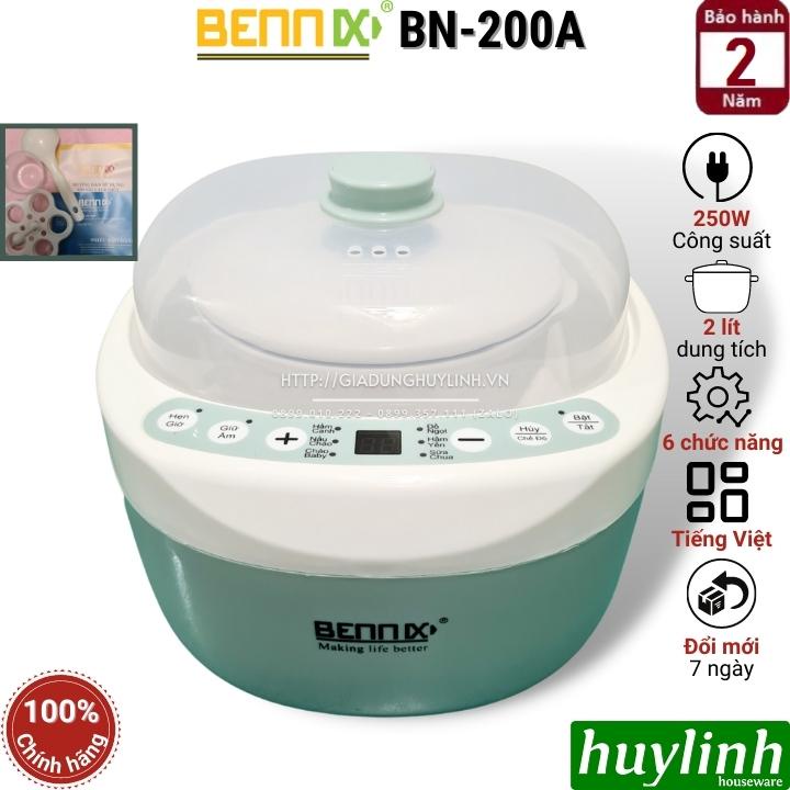 Nồi chưng yến, hấp cách thủy Bennix BN-200A - 2 lít