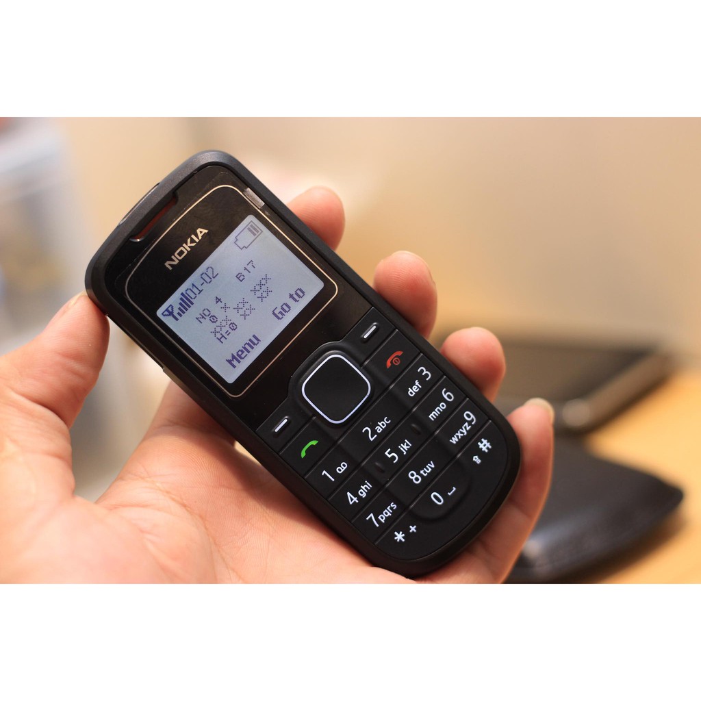 Điện thoại nokia 1202 đủ pin sạc bảo hành 3 tháng máy zin HÀNG CHÍNH HÃNG