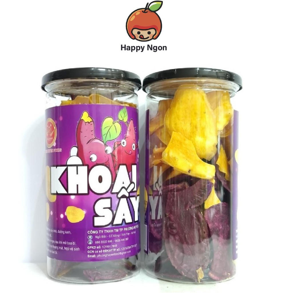 Khoai Sấy - Khoai Lang Sấy180g Thơm Ngon  Giòn Rụm Nguyên  Miếng Đặc Sản Đà Lạt Thegioirongnho