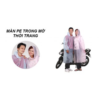 [Áo Mưa Mỏng Nhẹ] Chấm Bi - Đa Dụng - Rando - Combo 5 Cái