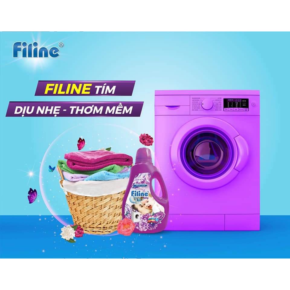 Nước giặt cao cấp filine việt nam sạch_thơm_lưu hương_1 Can 3 lít