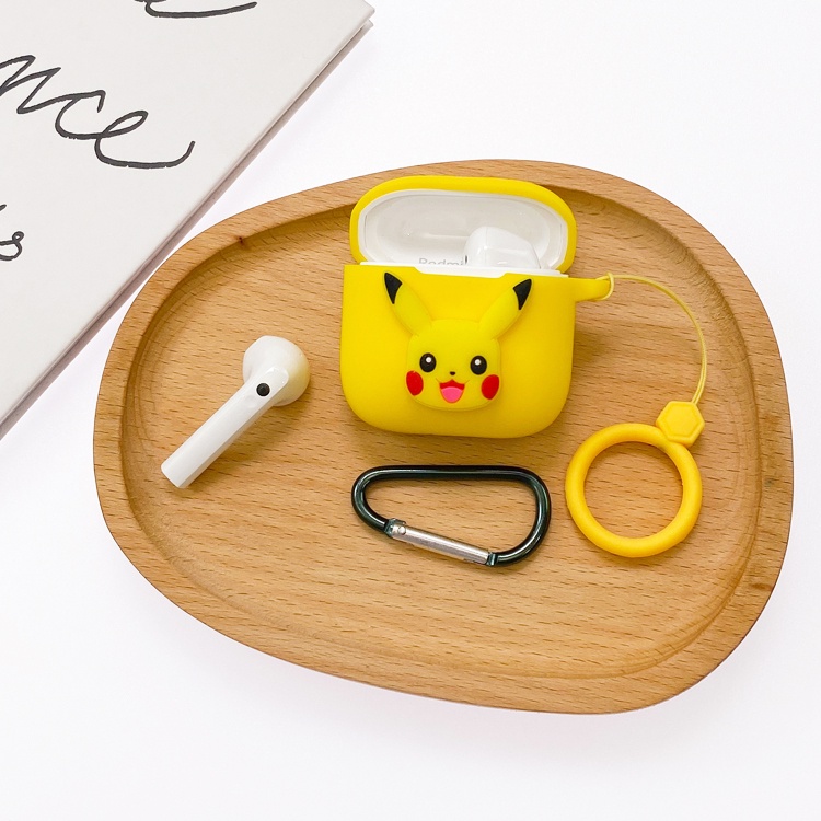 Vỏ bảo vệ hộp sạc tai nghe Xiaomi redmi Buds 3 Xiaomi redmi buds3 mềm chống rơi họa tiết hoạt hình dễ thương