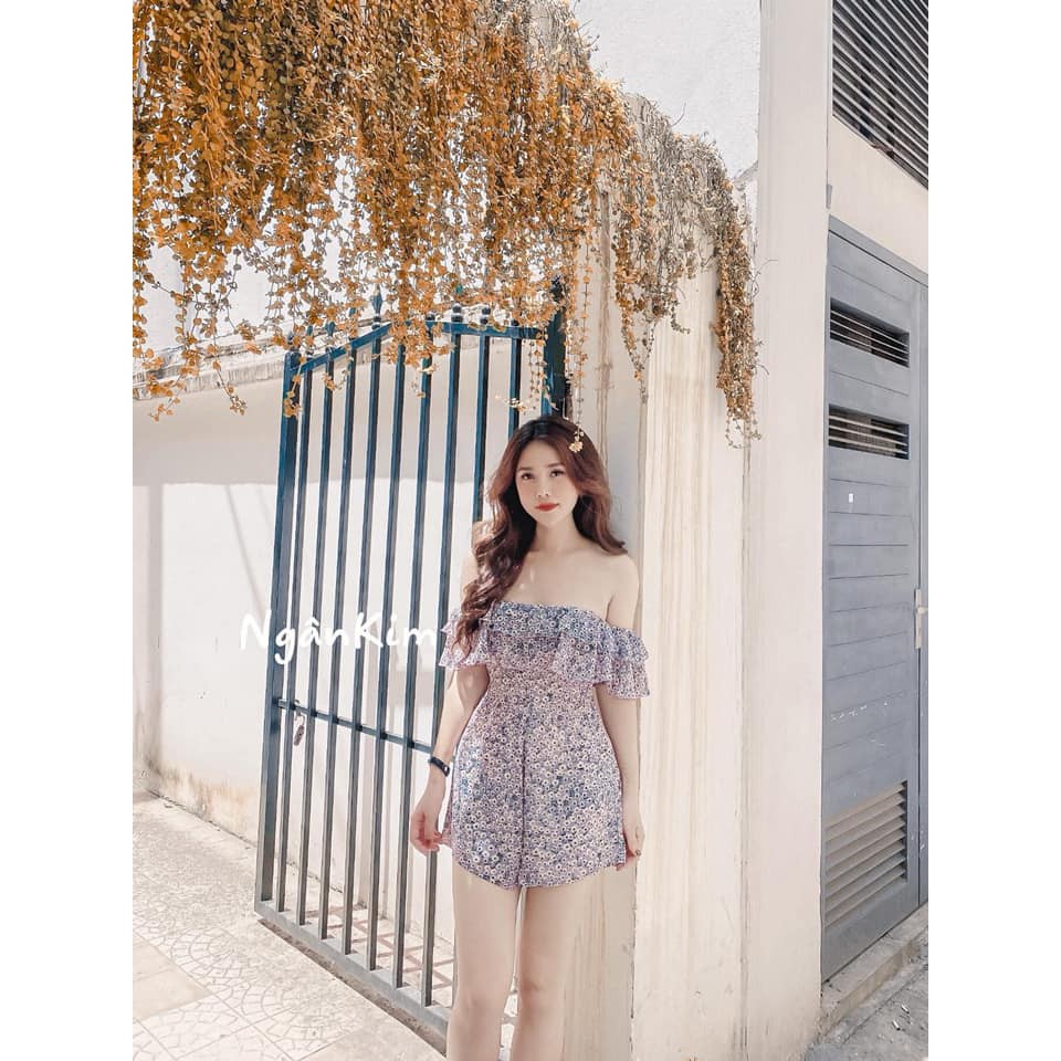 Jum rời trễ vai 2 tầng. Chất lụa tằm mặc lên mát nhẹ tênh. | BigBuy360 - bigbuy360.vn