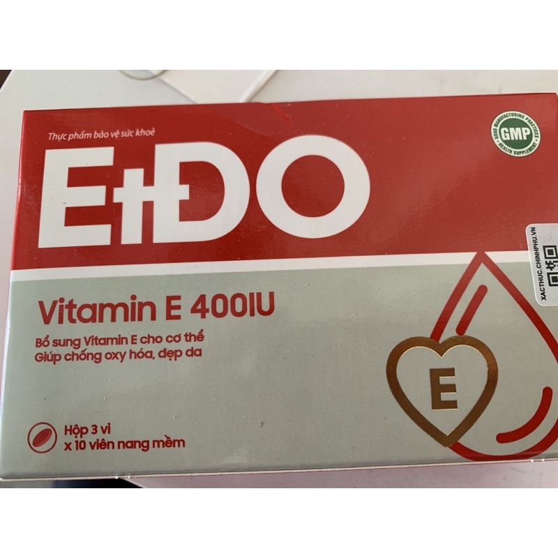 EtĐO vitamin E 400IU