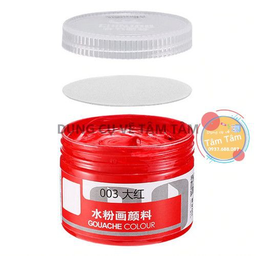 [ TÂM TÂM ] Màu Gouache CHINJOO, Màu Woat CHINJOO 100ml