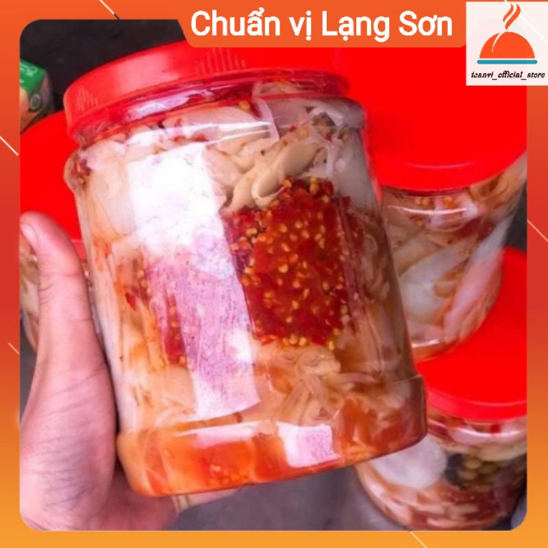 Măng Ớt Mác Mật Lạng Sơn  lọ 1,5kg