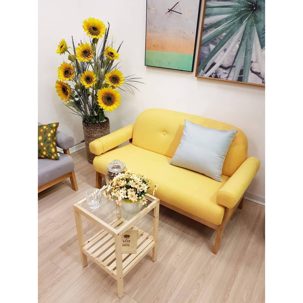 Hoa Hướng Dương 3 Bông To Cao Cấp cao 1m1-Hoa Giả