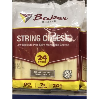 Phô mai que [USA] BAKER Mozzarella String Cheese (tmt-hl) (nw5)