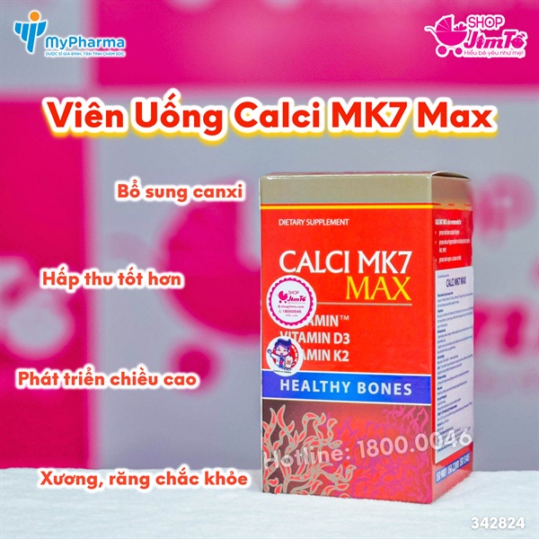 CANXI MK7 MAX từ TẢO BIỂN ĐỎ tự nhiên