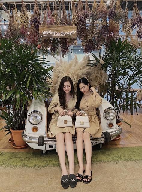 Túi CNKKK quai xách vân rắn bóng đẹp mẫu mới nhất