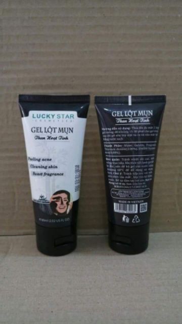 Gel Lột Mụn than Hoạt Tính Lucky Star