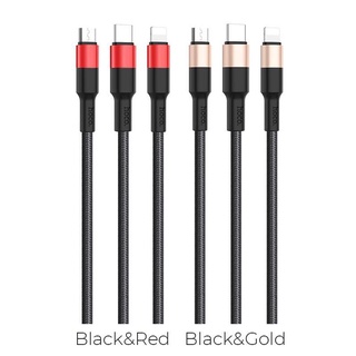 Cáp sạc x26 3 đầu đa năng ip - micro - type c dài 1m dây dù siêu bền