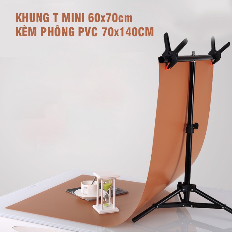 Khung treo phông chữ T mini chính hãng Tianrui (Đã kèm 2 kẹp đuôi cá)