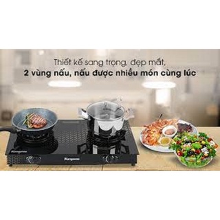 Bếp ga đôi Kangaroo KG8G1C[HÀNG TRƯNG BÀY]