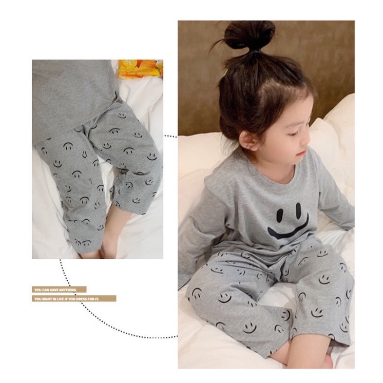 Đồ bộ ở nhà tay dài cho bé gái, Bộ đồ thun tay dài cho bé, Đồ ngủ tay dài cho bé từ 2 tuổi ơi