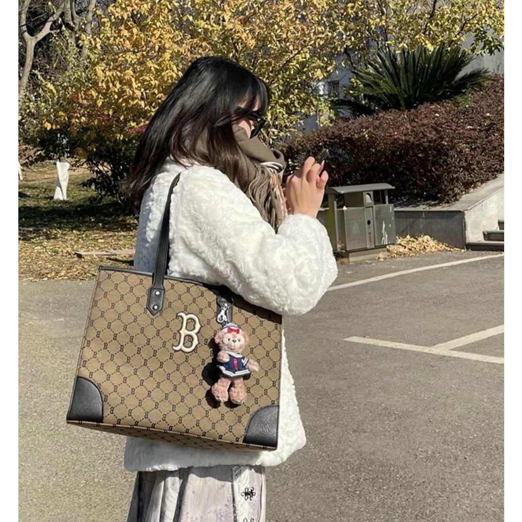 túi tote MLB size đại size 39Cm x 13 cm x 30 cm hàng xuất dư đủ màu