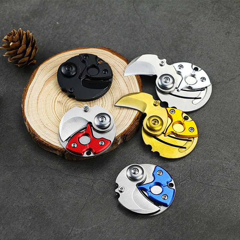 Dao Phượt Tròn - Treo Móc Khó - Thép Không Gỉ