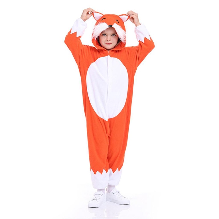 Bộ đồ ngủ liền thân hình động vật hoạt hình dễ thương cho các bé | BigBuy360 - bigbuy360.vn