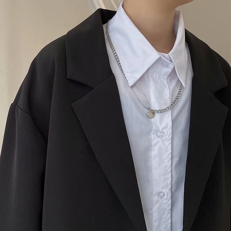 Áo khoác blazer Nam hai hớp