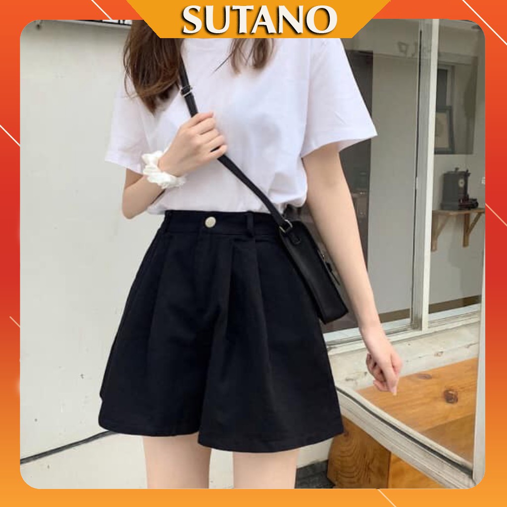 QUẦN SHORT NỮ CẠP CAO KAKI SIÊU HOT SIZE <50KG Q382 SUTANO | BigBuy360 - bigbuy360.vn
