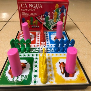 Bộ Cờ Cá Ngựa Nam Châm
