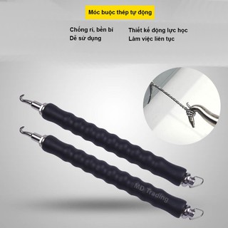 Móc buộc xoay dây thép, Dụng cụ móc xoay buộc dây thép chuyên dụng, Dụng cụ chuyên dụng thi công xây dựng công trình