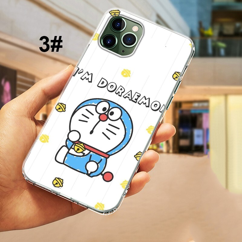 Ốp điện thoại silicon mềm in hình vẽ Doraemon 17YF cho iPhone 11 12 Mini Pro Max 12pro 12promax 11pro 11promax 12 Mini