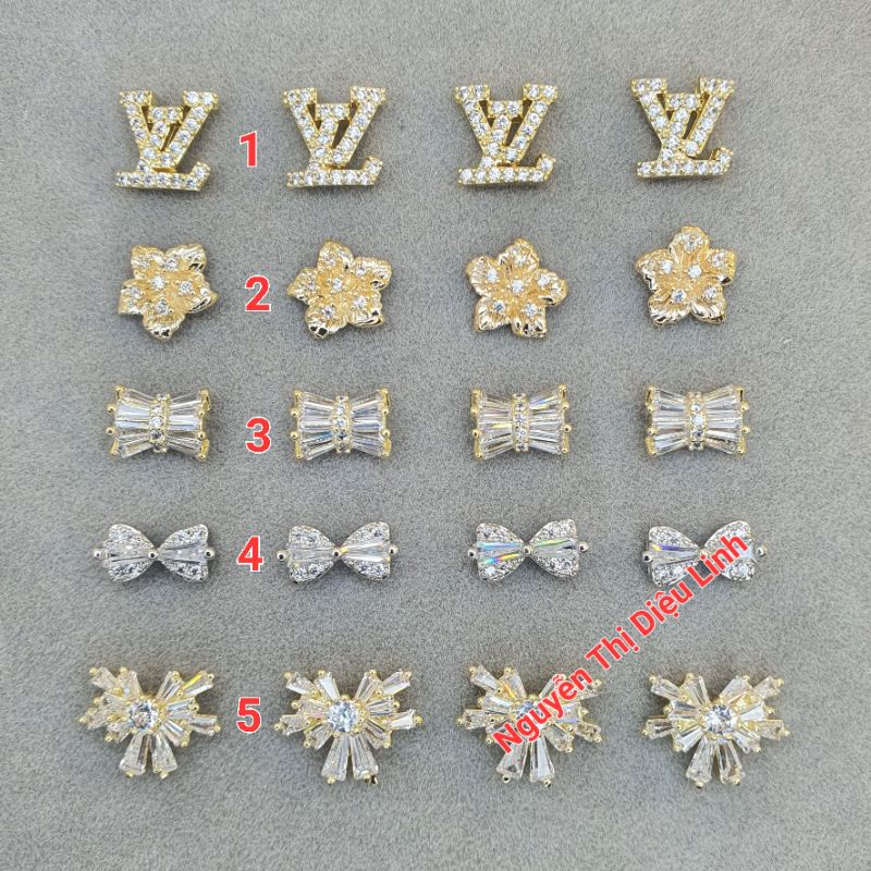 Charm nail cao cấp đính móng