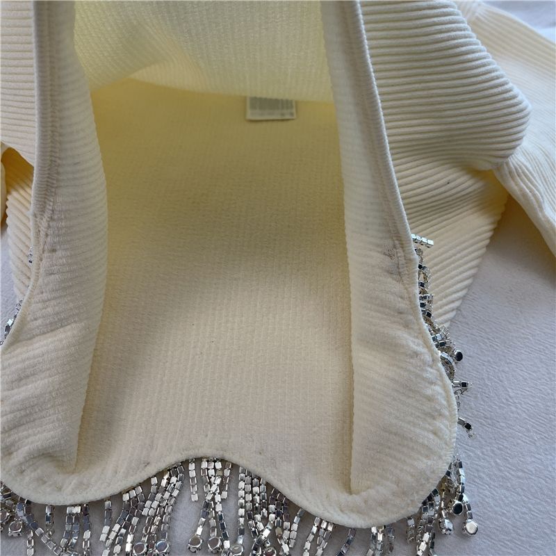 Áo croptop đính đá ZR