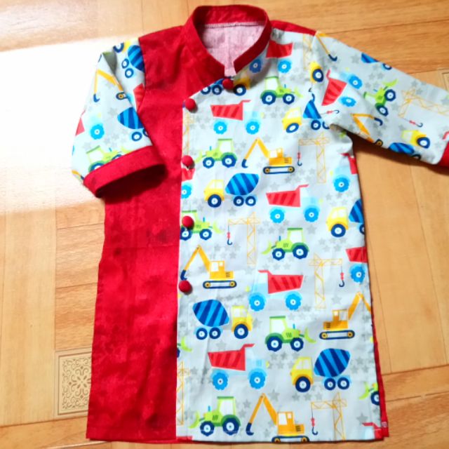 Áo dài bé trai size 7,8