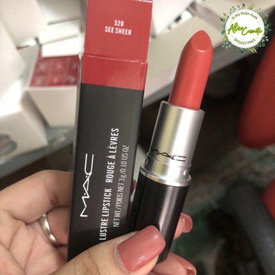 [HÀNG AUTH GIÁ SỈ] Son Mac màu 520 Ruby Woo giá sỉ